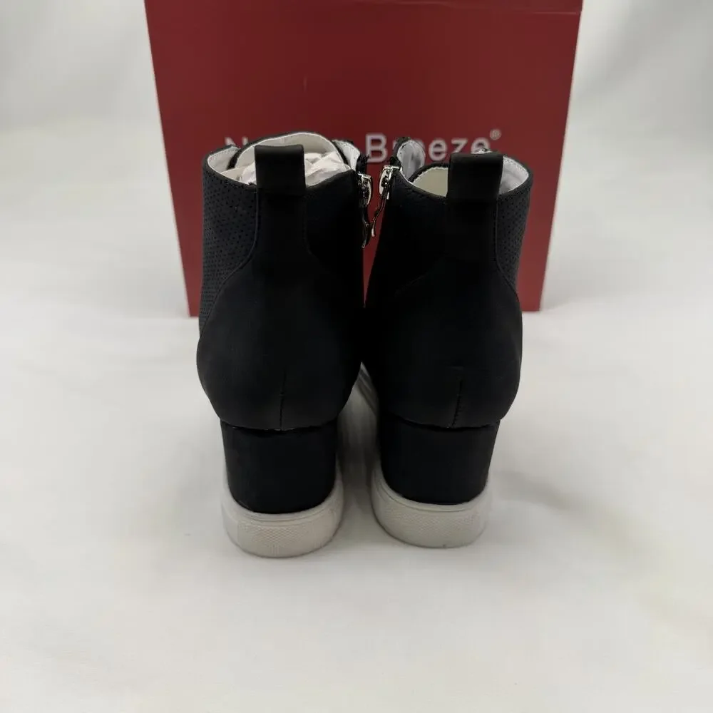 Nature Breeze Ankle‎ Boots Star Design Black Women's 8.5 Dale 10 Hi